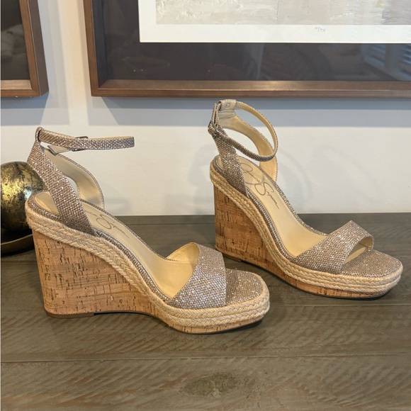 Jessica Simpson - Glitter Wedge - Picture 3 of 9
